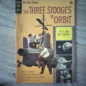 Rare Vintage "The Three Stooges in Orbit" comic published in 1962